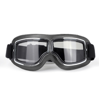 Lunettes de Motocross casque pilote Scooter rétro moto en plein air Dirt Bike équitation Vintage lunettes de soleil lune