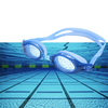 Lunettes de natation OUTEROO PC Silicone antichoc Anti-buée Anti-UV lunettes de natation réglables pour adulte