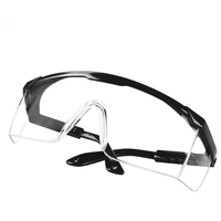 Lunettes de protection de course de moto Ventilé Anti-buée Protection des yeux Lunettes de sécurité de laboratoire de tr