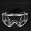 Lunettes de protection de lentille PC Lunettes de sécurité coupe-vent anti-éclaboussures Soupape de reniflard