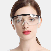 Lunettes de protection légères unisexes résistantes à la grippe