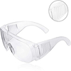 Lunettes de sécurité à lentille anti-impact Lunettes anti-buée anti-poussière Lunettes transparentes Lunettes pour la pr