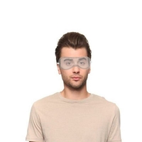 Lunettes de sécurité de protection de ski unisexe travail anti-buée anti-sable et coupe-vent anti-poussière lunettes tra