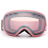 Lunettes de ski anti-buée 4 couleurs Lunettes de neige de snowboard de ski dhiver à double lentille transparentes