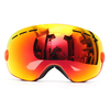 Lunettes de ski anti-buée de snowboard deux lentilles lentille sphérique UV protection moto
