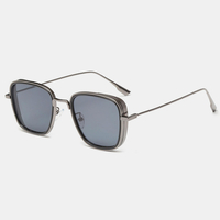 Lunettes de soleil de personnalité rétro Steampunk Vintage