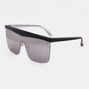 Lunettes de soleil de protection de la tendance de la mode de la forme carrée sans cadre des femmes UV