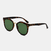 Lunettes de soleil de protection unisexe carrées en écaille de tortue plein cadre mode décontracté UV