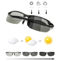 Lunettes de soleil Jour et Nuit Lunettes à double usage à couleurs changeantes Lunettes de pêche de vision nocturne