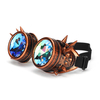 Lunettes de soleil unisexe Rave Party Eyewear Punk Style Colorful Kaleidoscope Goggles