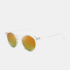 Lunettes de soleil unisexes à verres dégradés transparents plein cadre polarisés