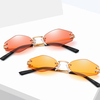 Lunettes de soleil universelles Résistance Hexagonales sans cadre UV pour femmes