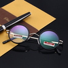 Lunettes presbytes rondes rétro hommes femmes HD lunettes de lecture confortables avec étui