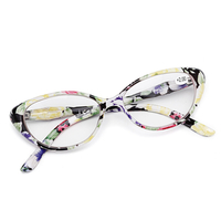 Lunettesdelectureultra-légèresàfleurs pour femmes