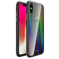 LuphieÉtuideprotectionpouriPhone XR / XS/XS Max Gradient Couleur Résistant Aux Rayures En
