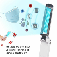 LUSB Pliable Désinfection UV Lampe Portable à Main UV Bâton Désinfection Lampe Stérilisateur Germicide UV Stérilisateur