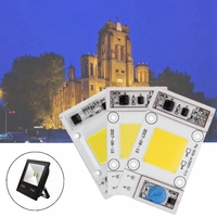 LUSTREON 50 W Non-drive Tonnerre Protection COB LED Puce pour Projecteur de Projection de Bricolage AC180-300V