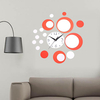 Luxe 3D DIY Wall Art Miroir Horloge Accueil Moderne Design Amovible Sticker Wall Sticker Décor