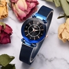 LVPAI P833 Cadran Étoile Brillant Unique Design Femmes Montre-Bracelet Plein Acier Montres À Quartz