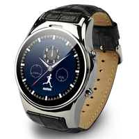LW03 1, 3 pouces Écran Tactile Moniteur de Fréquence Cardiaque Rappel Sédentaire Podomètre 370mAh Montre Intelligente