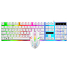 LX-2020 104 touches clavier de jeu souris combo USB filaire rvb rétro-éclairage clavier dabattage mécanique Kit de
