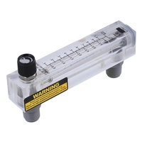 LZM-15T 0.1-1GPM Type de panneau réglable Débitmètre Débitmètre pour liquide