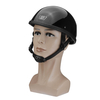 M / L / XL DOT Moto Style Allemand Demi Casque Motocross Scooter Noir Brillant