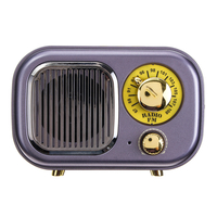 M-205BT Portable Rétro Radio Bluetooth Haut-Parleur Lecteur MP3 FM Raido TF Carte U Disque AUX Mini Raido Haut-Parleur