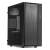 M-ATX / Mini ITX Computer Gaming PC Case Ventilateur de refroidissement RVB Interface audio USB avec barre lumineuse
