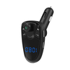 M1 voiture bluetooth lecteur mp3 émetteur fm kit mains libres appel voiture avec double chargeur de voiture USB écran 1, 