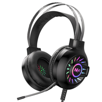 M10 7.1 casque de jeu son surround stéréo virtuel 3-en-1 prise USB réduction du bruit Microphone réglable à 360 ° grand