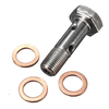 M10 x 1.00 frein double moto maître étrier cylindre boulon banjo inoxydable