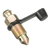 M10 x 1.0mm mamelon de vis de purge détrier de frein de moto avec capuchon anti-poussière