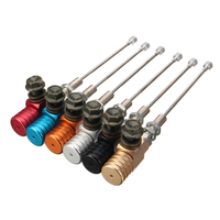 M10x1.25mm Embrayage hydraulique Moteur Cylindre Rod Frein Pompe Moto Aluminium