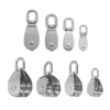 M15 M20 M25 M32 en acier inoxydable simple roue double poulie de levage