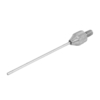 M2.5 Fil 1mm Diamètre Aiguille HSS Cadran Test Indicateur Point De Contact 43mm Longueur Outils De Mesure Et De Jaugeage