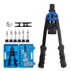 M3-M12 Riveter Tools Set Écrou Rivetage Kits de vis Rivnut Nutsert Insert Accessoires