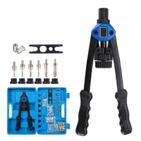 M3-M12 Riveter Tools Set Écrou Rivetage Kits de vis Rivnut Nutsert Insert Accessoires