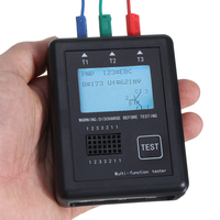 M328 testeur de transistor ESR de mesure de résistance de condensateur de triode de diode multifonctionnel avec len