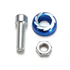 M5 / 5mm Boulon à vis Windscreedn Kit de fixation de corps de moto universel bleu