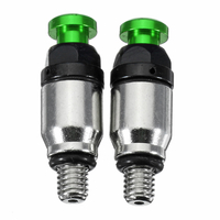 M5 vis soupapes dair de purge de fourche avant pour des motos de moto saleté 5colors