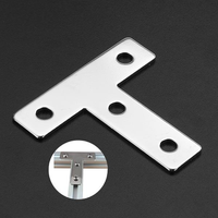 Machifit 2020T connecteur en forme de T support de joint de plaque de connexion pour profilé en aluminium 2020