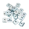 Machifit 20pcs M5 T Écrou coulissant Zin plaqué en acier au carbone T Écrou coulissant pour 4040 profil en aluminium