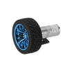Machifit 25GA370 DC Réducteur à engrenages 6 / 12V 130 tr / min avec support et roue