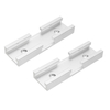 Machifit 2pcs 80mm T-rail Connecteur T-slot Mitre Track Jig Fixation Connecteur Slot Pour Routeur Table