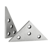 Machifit 2pcs Angle Block Set 30-60-90 / 45-45-90 Machinist Tool Outil de rabotage CNC Pièces