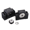 Machifit 2pcs BK12 BF12 Supports dextrémité de vis à billes pour vis à billes SFU1605 Pièces CNC XYZ