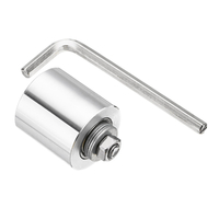 MACHIFIT 30/50mm bricolage Double roulement ponceuse à bande roue entraînée par convoyeur sans nervures avec tige/clé d&