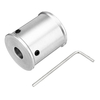 MACHIFIT 30mm bricolage Mini ponceuse à bande convoyeur roue motrice pour 5/6/8/10/12mm moteur broche ceinture puissance