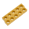 Machifit 30pcs CCMT09T302 / 04/08-HMP NC3020 carbure Insert SCLCR outil de coupe pour métal en céramique